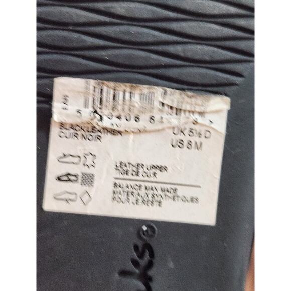 Clarks collection Everlay Luna womens sz 8 black leather comfort shoe strap - Picture 8 of 13